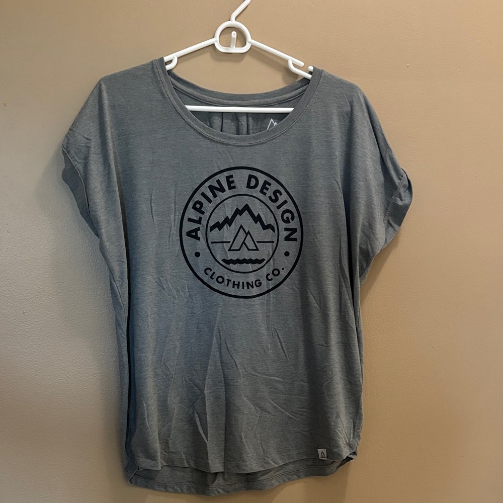 Alpine Design Charcoal Women's Tee